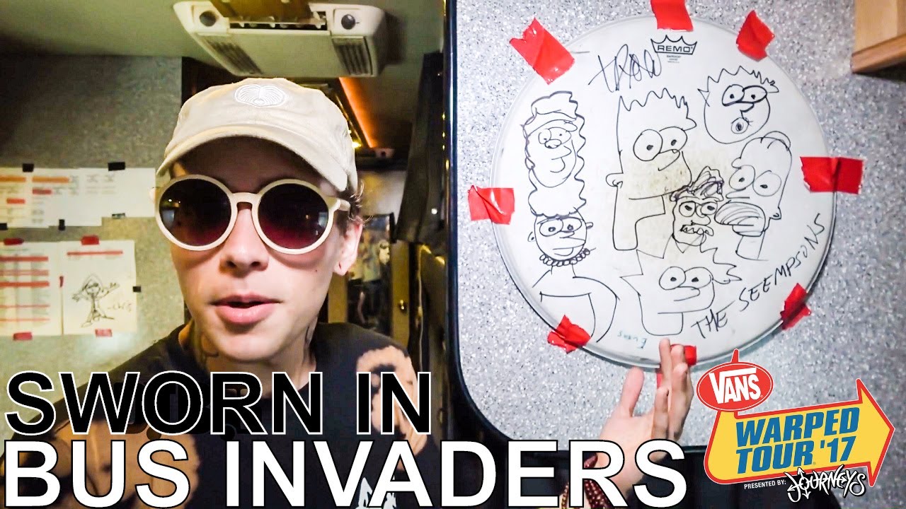 Sworn In - BUS INVADERS Ep. 1214 [Warped Edition 2017]