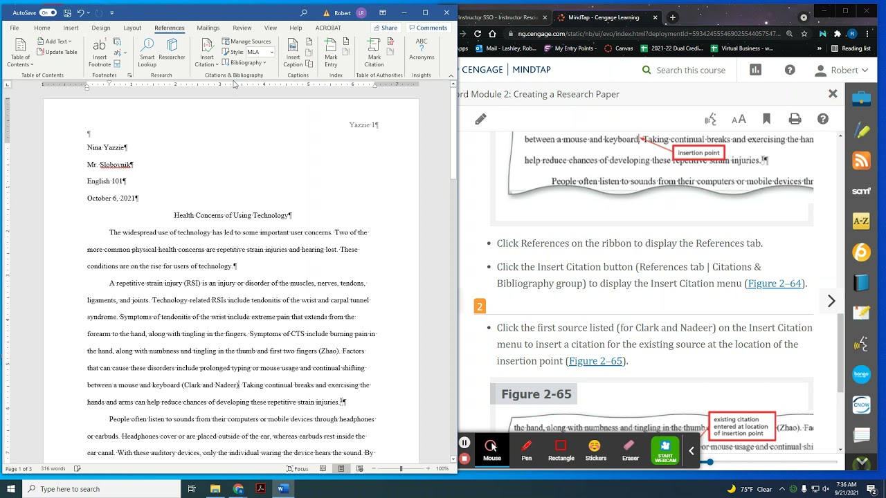 Проект учебника Word Module 2, часть 2 из 2
