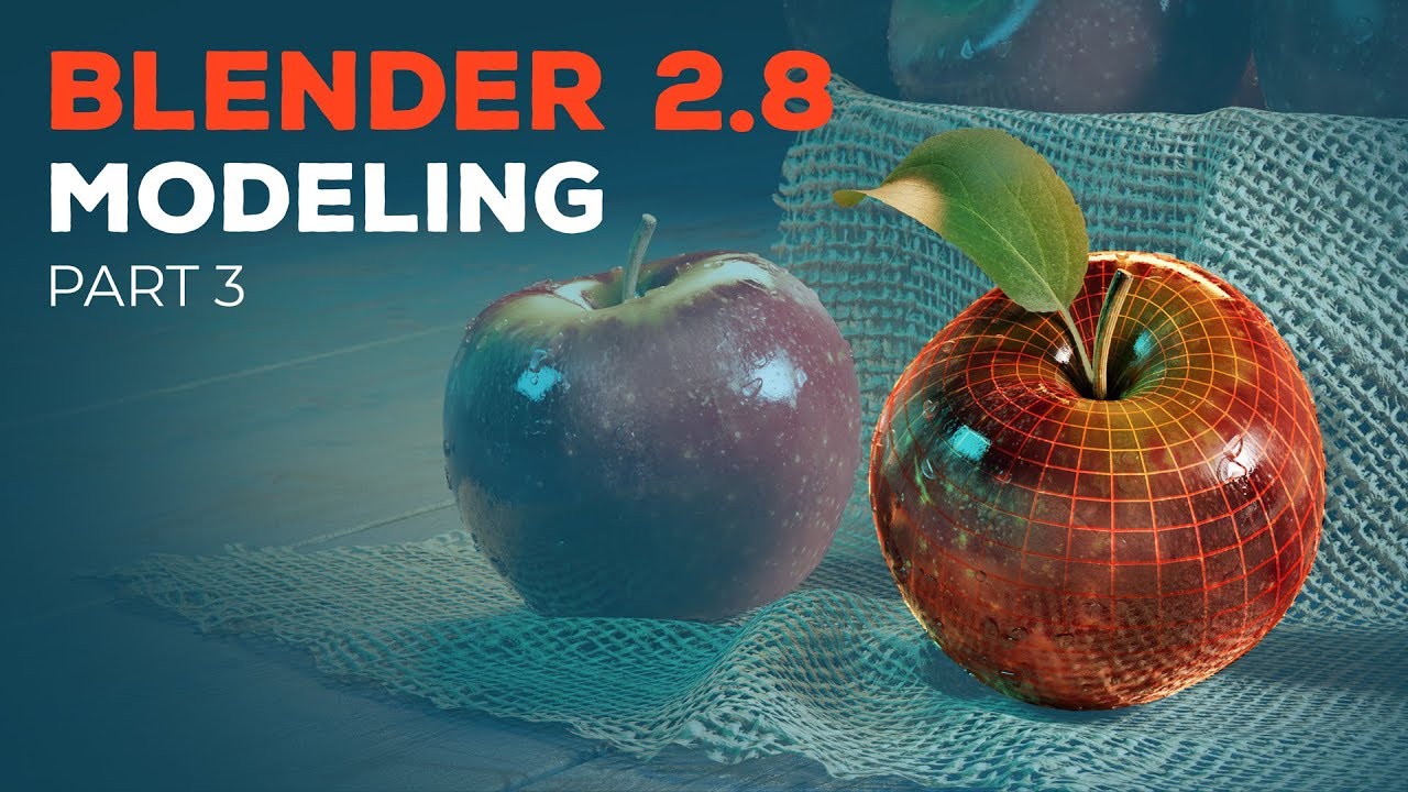 Урок для начинающих по Blender 2.8 — Часть 3: Моделирование органических объектов