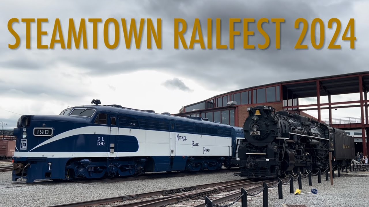 Steamtown Railfest Scranton, PA 2024