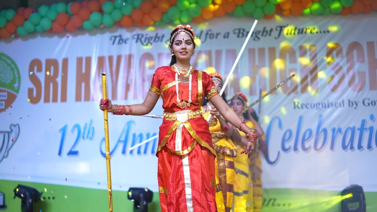 SRI HAYAGREEVA HIGH SCHOOL II 12TH ANNUAL DAY CELEBRATIONS II SURENDRA KUMAR II PUJITHA
