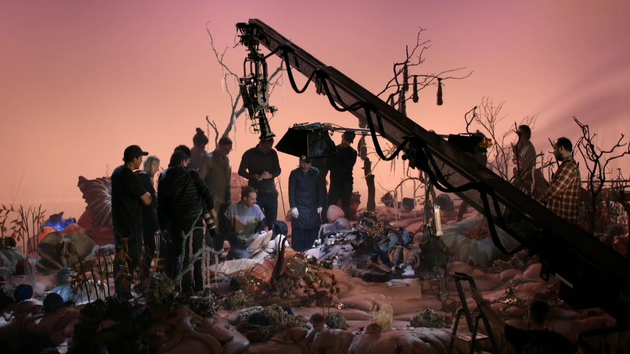 Behind the Scenes of Björk's Utopia, Kimono Roboto Exhibition
