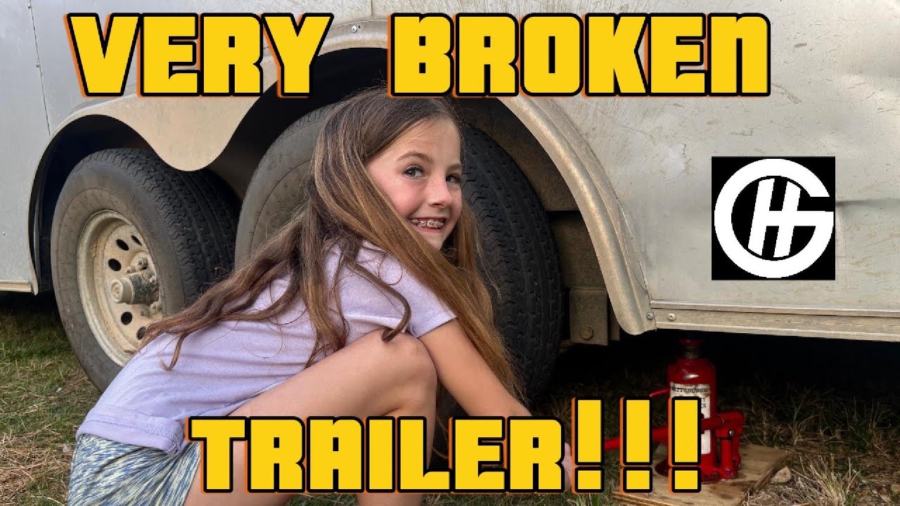 REMOVING 50 LBS OF LEAD! Ultimate Go Kart Weight Reduction & Broken Trailer Fix