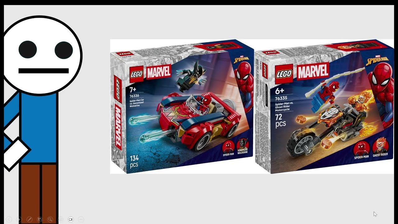 Lego marvel and dc (even though late) 2026