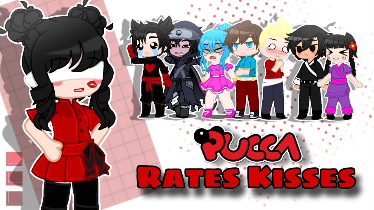 Pucca Rates Kisses || Feat. Pucca's Friends || Trend & Skit || Gacha Club