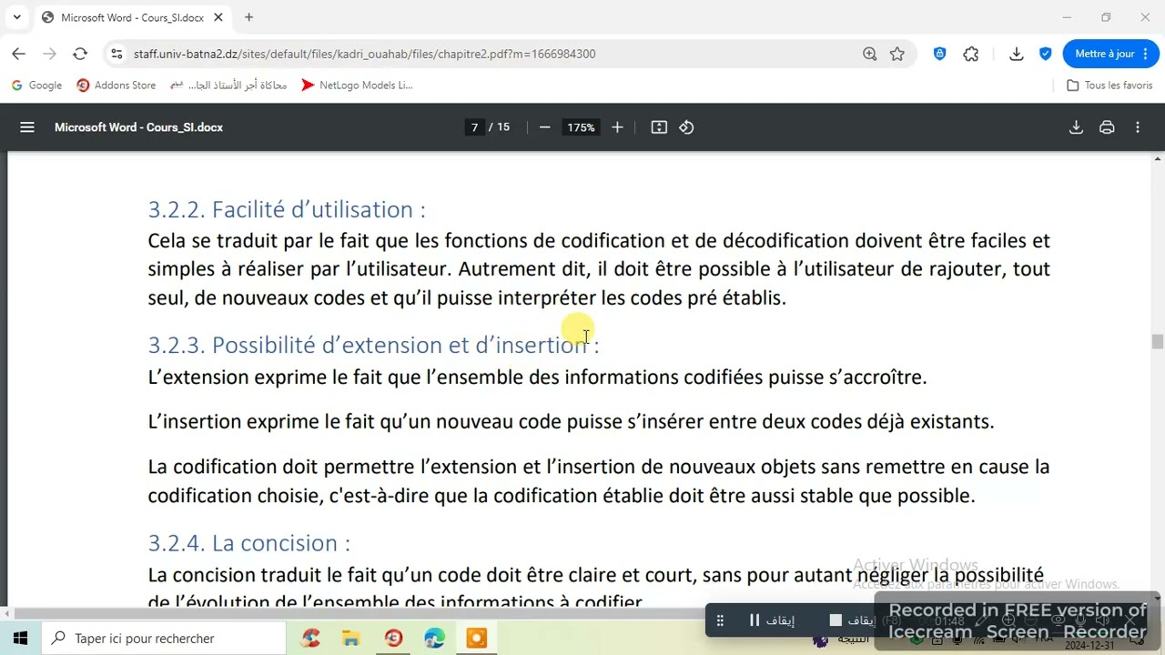 codification