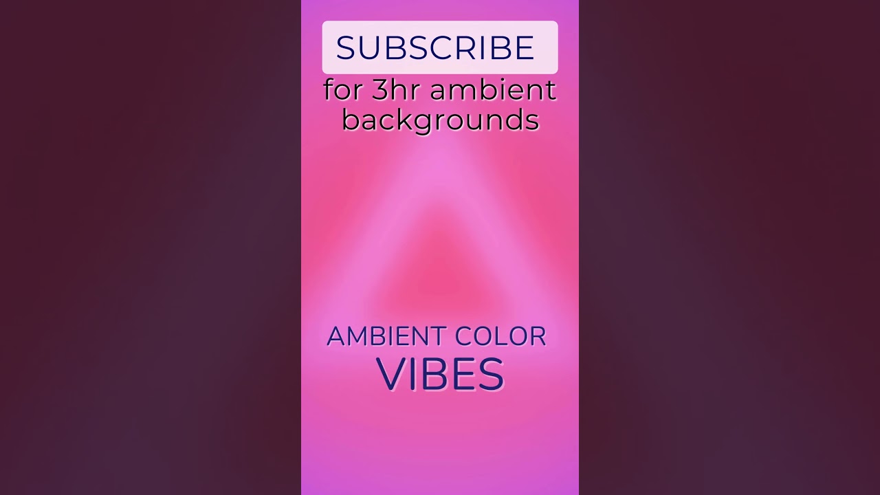 Pink & Purple Ambient Background Screensaver 🔶 3HR No Audio Version Available
