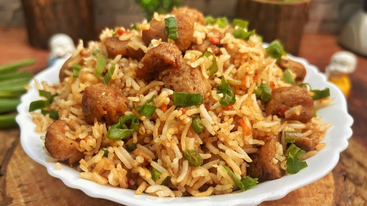 Is Secret Ingredient Se Banega Soya Fried Rice ki chicken ko bhi piche chor de #soyafriedrice