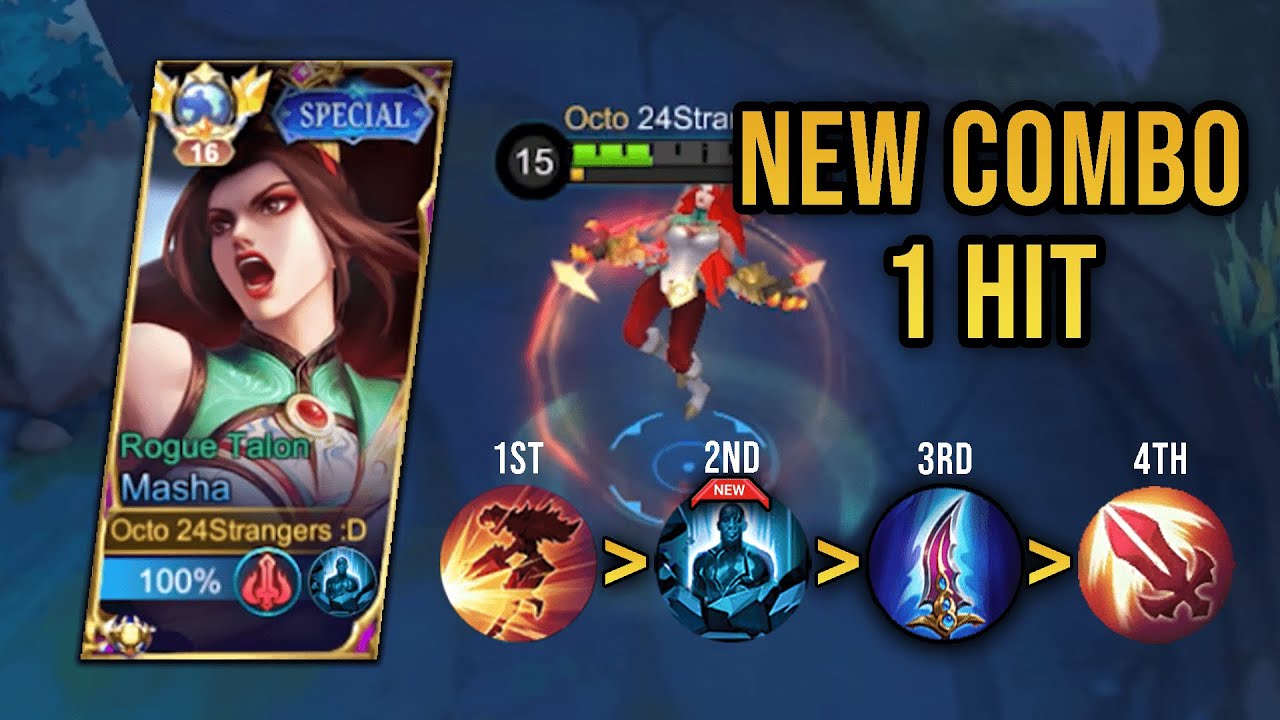 NEW META PETRIFY MASHA (use less combo for one hit)