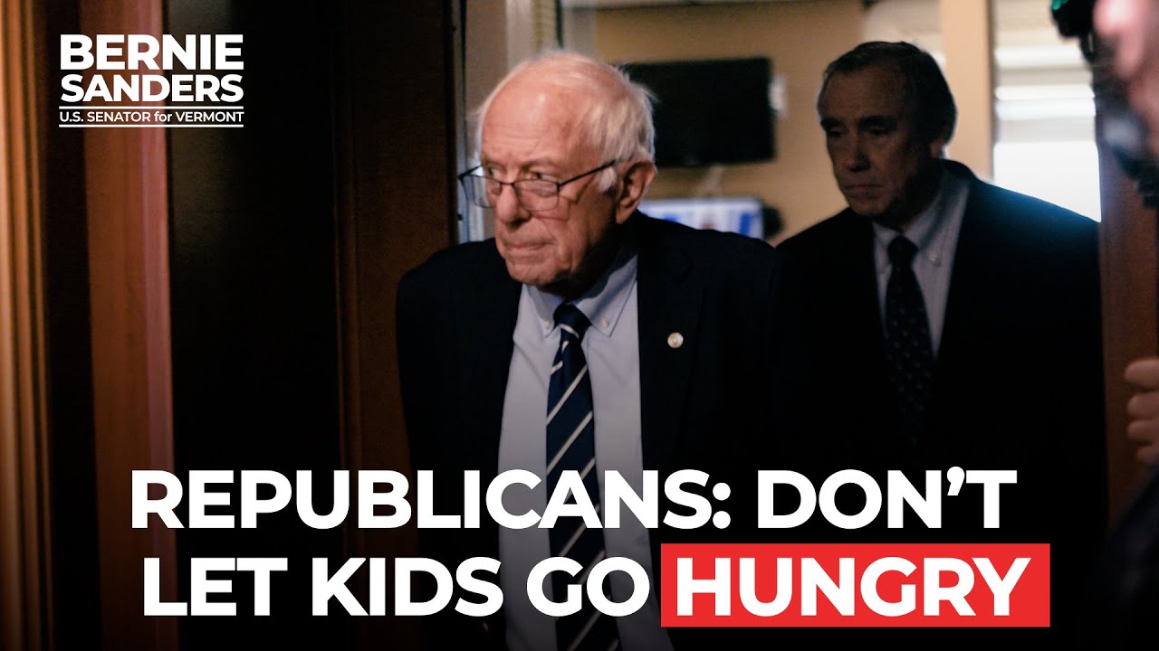 LIVE: Republicans: Do Not Let Kids Go Hungry