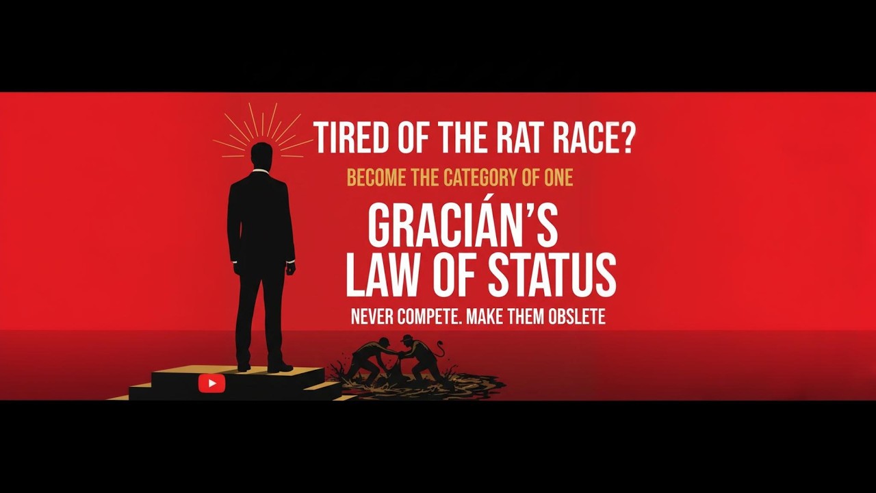 Gracián's Law of Status: Never Compete, Make Them Obsolete | The Art of Worldly Wisdom