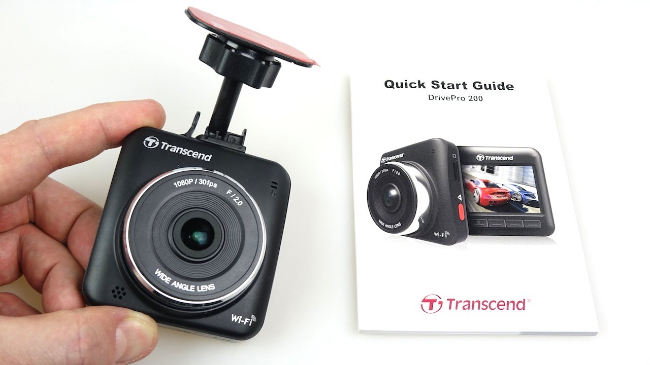 Transcend Drivepro 200 Car Recorder Dashcam - Full Review