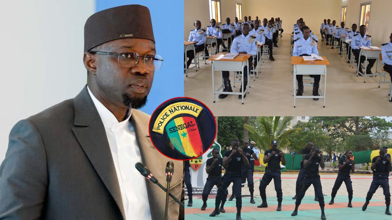 Direct Visite du PM Ousmane Sonko au Direction de la Formation de la Police N