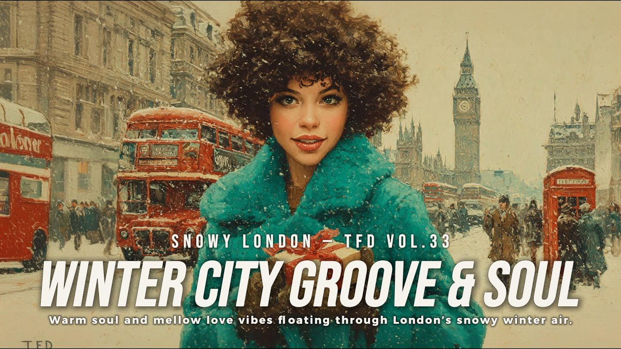 Winter City Groove & Soul Playlist | Tender Love Theme Mix | Snowy London &mdash; TFD Vol.33