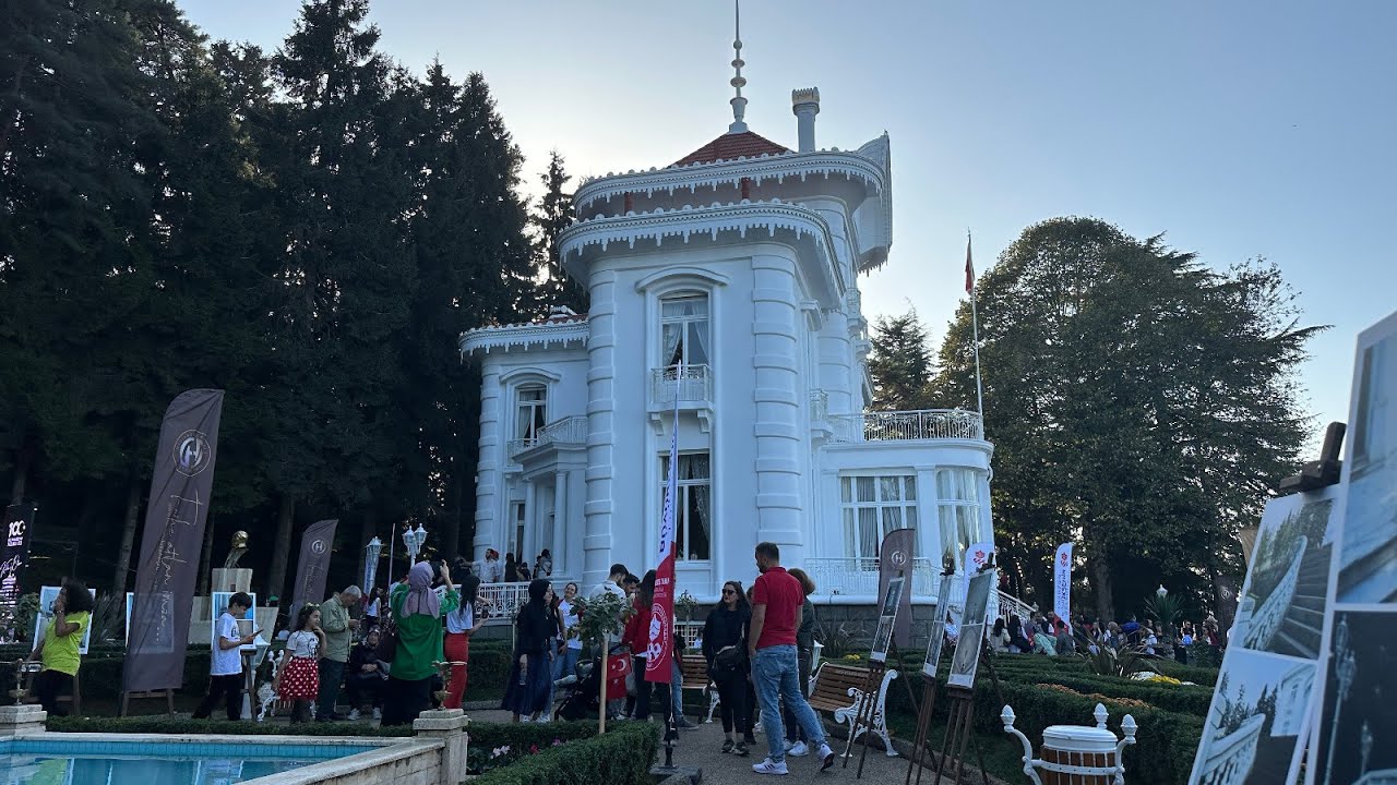 Trabzon Atatürk Köşkü Açıldı. Son Halini Sizler İçin Görüntüledik