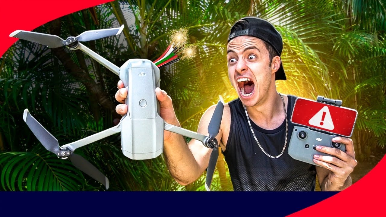 COMPREI UM DRONE DE R$10.000 E ELE QUEBROU NO PRIMEIRO DIA!