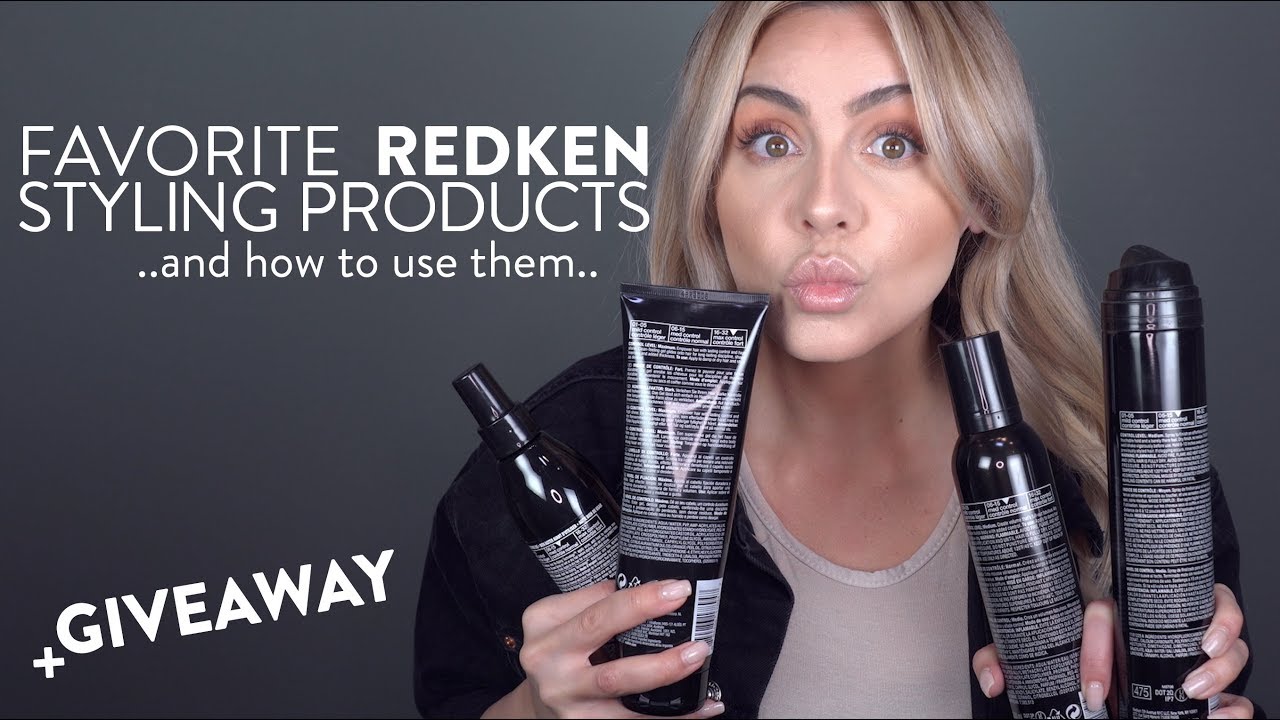 Best Redken Styling Products & How To Use Them + Giveaway of ALL products