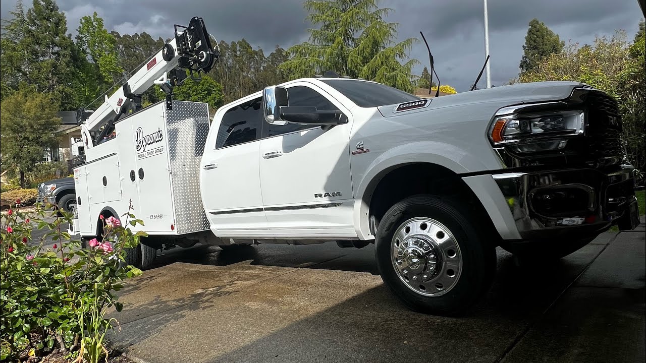 Ram 5500 limited service truck tour.