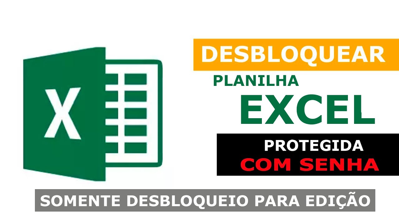 COMO DESPROTEGER PLANILHA EXCEL PARA EDIÇÃO