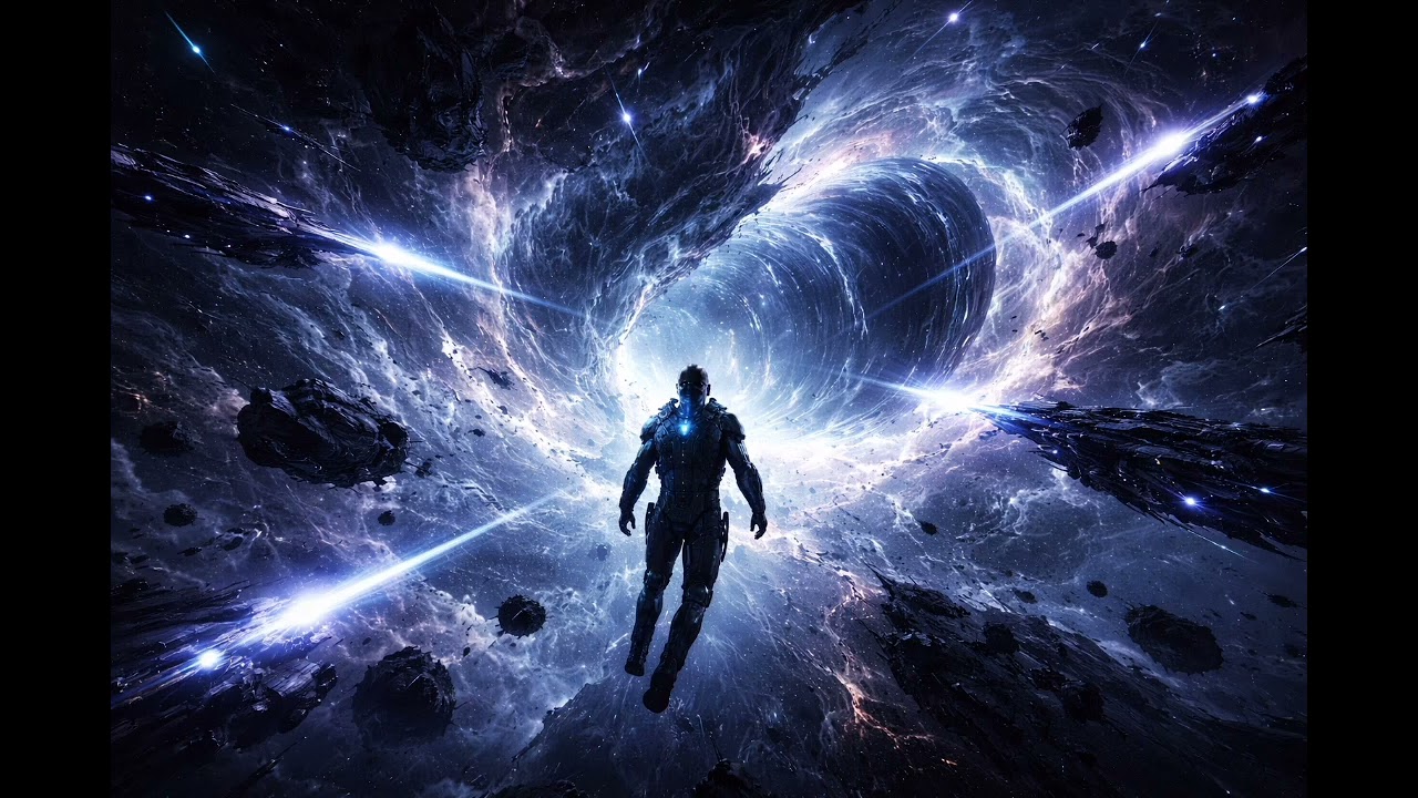 歪んだ宇宙域 (Distorted Space Zone) | Cinematic Sci-Fi | AURONIC VOIDWAVE × NEON PLAYFORM