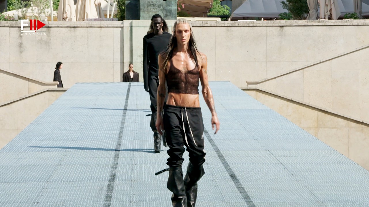 RICK OWENS Spring 2027 Menswear Paris - 4K