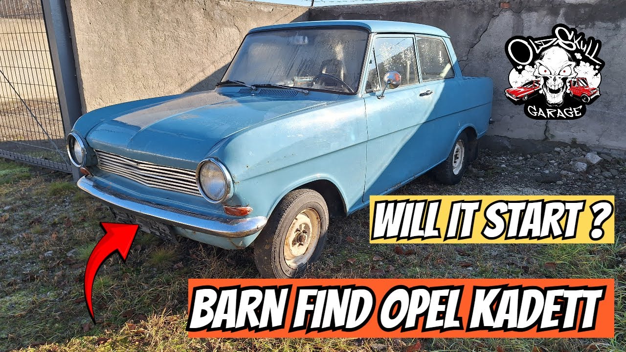 Barn Find Opel Kadett Will It Start After 30 Years ? Inspired by Top Gear’s Oliver