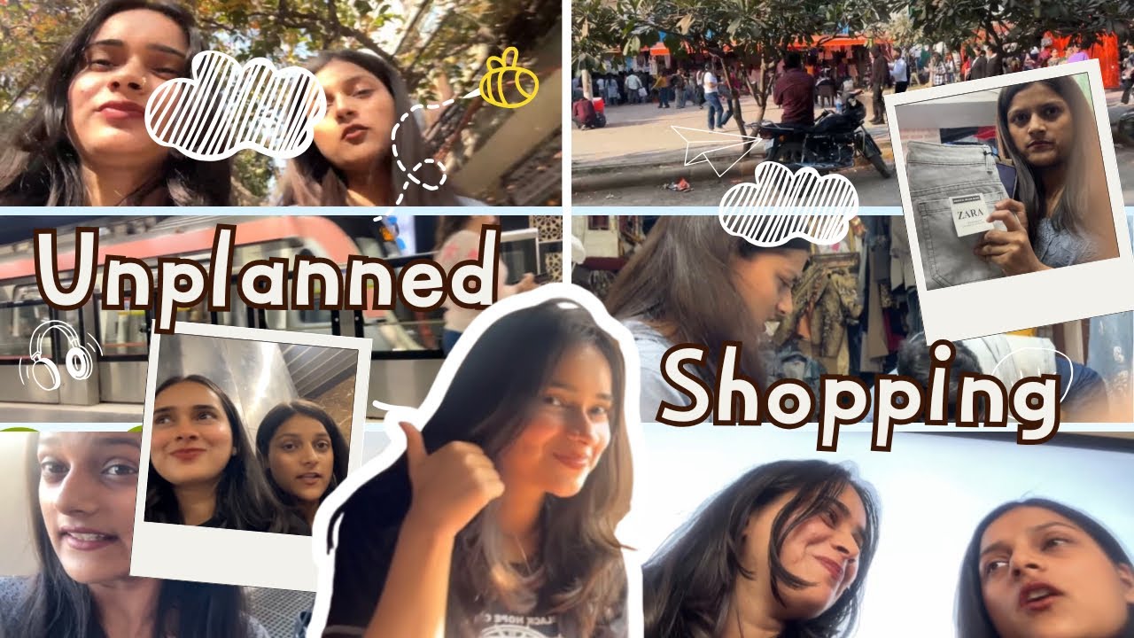 Unplanned Day in  Sarojini Nagar🙂👍🏽 | Budget Gaya 😭