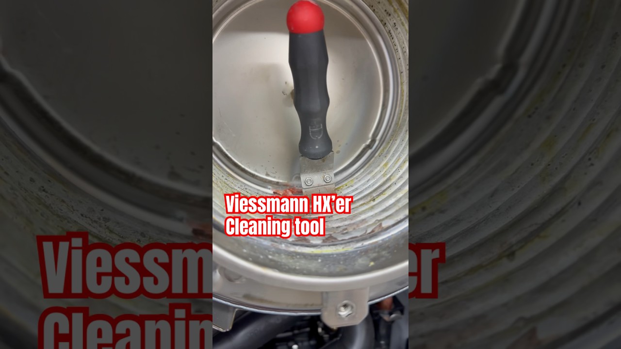 Viessmann boiler cleaning #boiler #auneplumbing