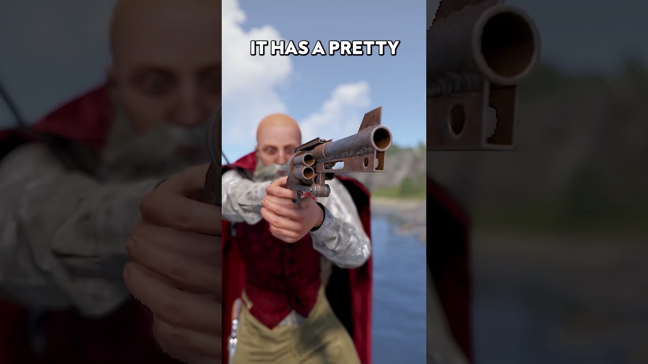 High Caliber Revolver is INSANE! #rust