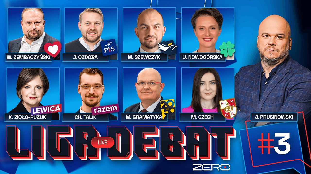 LIGA DEBAT #3 - ZEMBACZYŃSKI, OZDOBA, SZEWCZYK, NOWOGÓRSKA, ZIOŁO-PUŻUK, TALIK, GRAMATYKA, CZECH