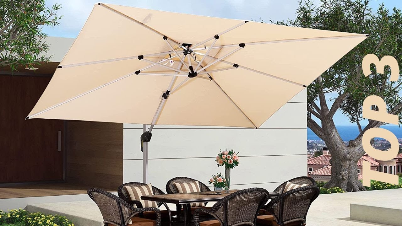 🥇 TOP 3 : Meilleur Parasol de Jardin ✅  [2023]