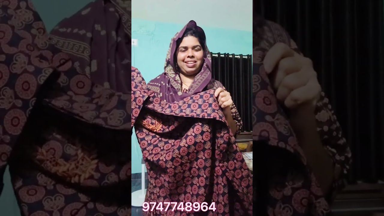 Ajrak shall nighty | പെരുനാൾനേക്കുള്ള അജ്റക് ഷാൾ നൈറ്റി എത്തിട്ടുണ്ട്ട്ടോ 