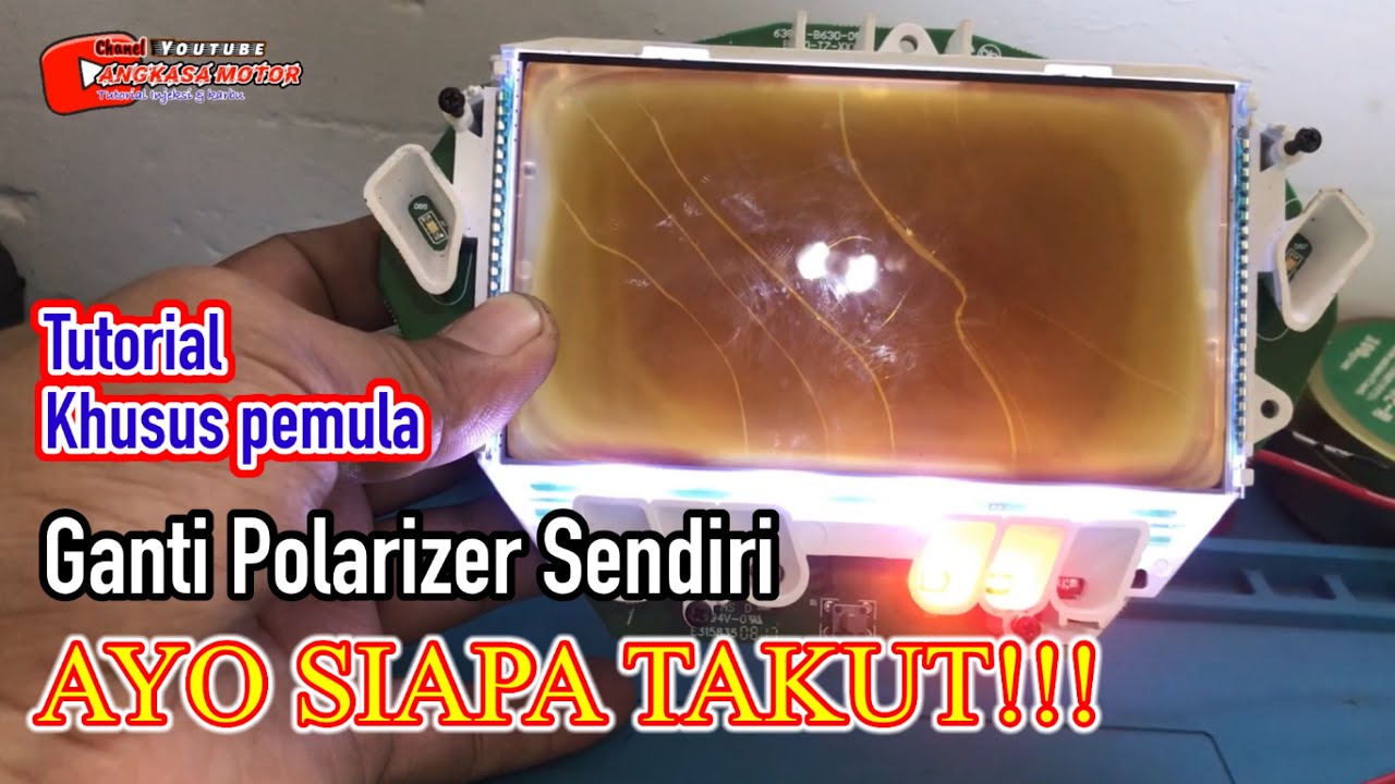 Tutorial Lengkap || Cara Ganti Polarizer Spido Aerox Khusus Pemula,