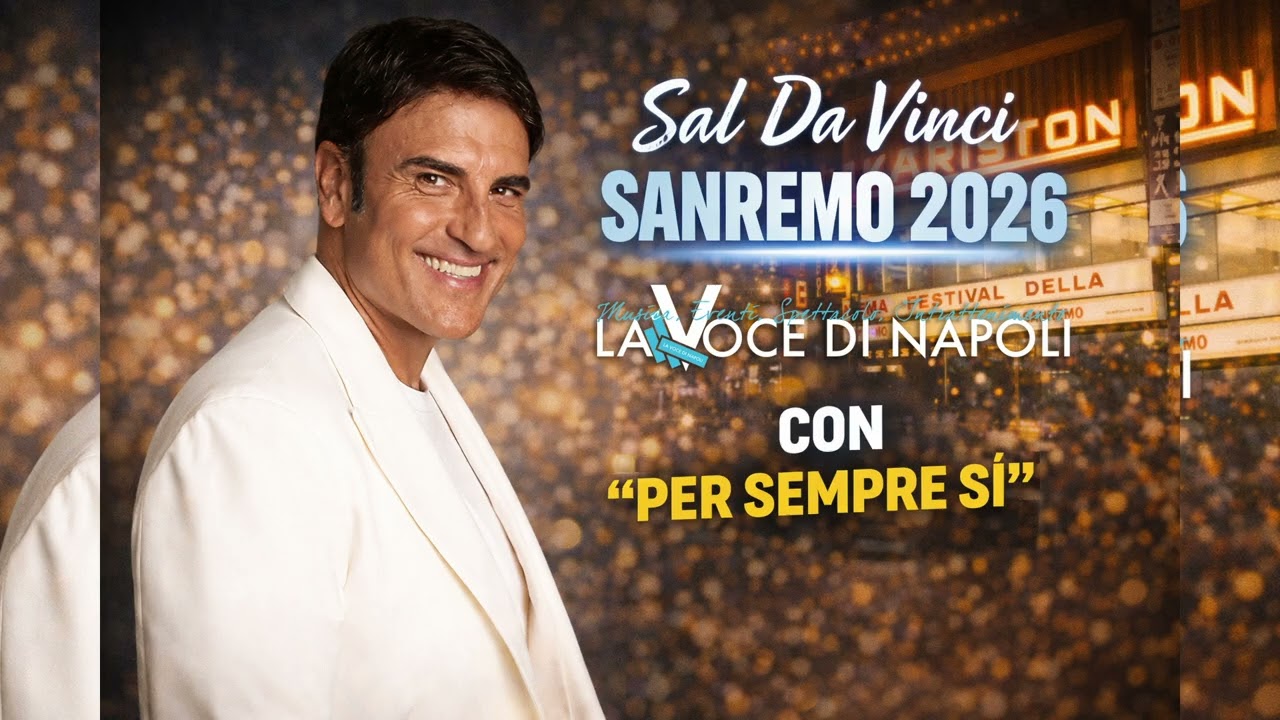 Sanremo 2026 Sal Davinci Per sempre si (poesia)
