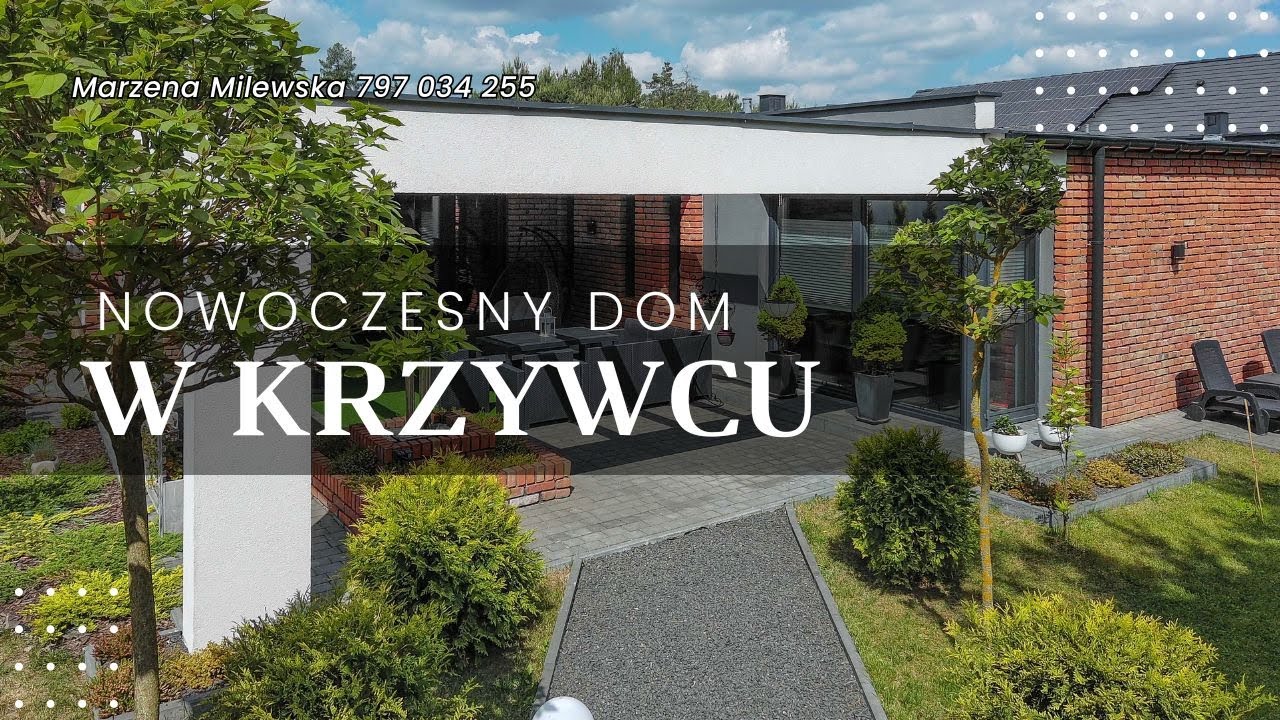 Dom na sprzedaż w centrum Polski. Drony w akcji.