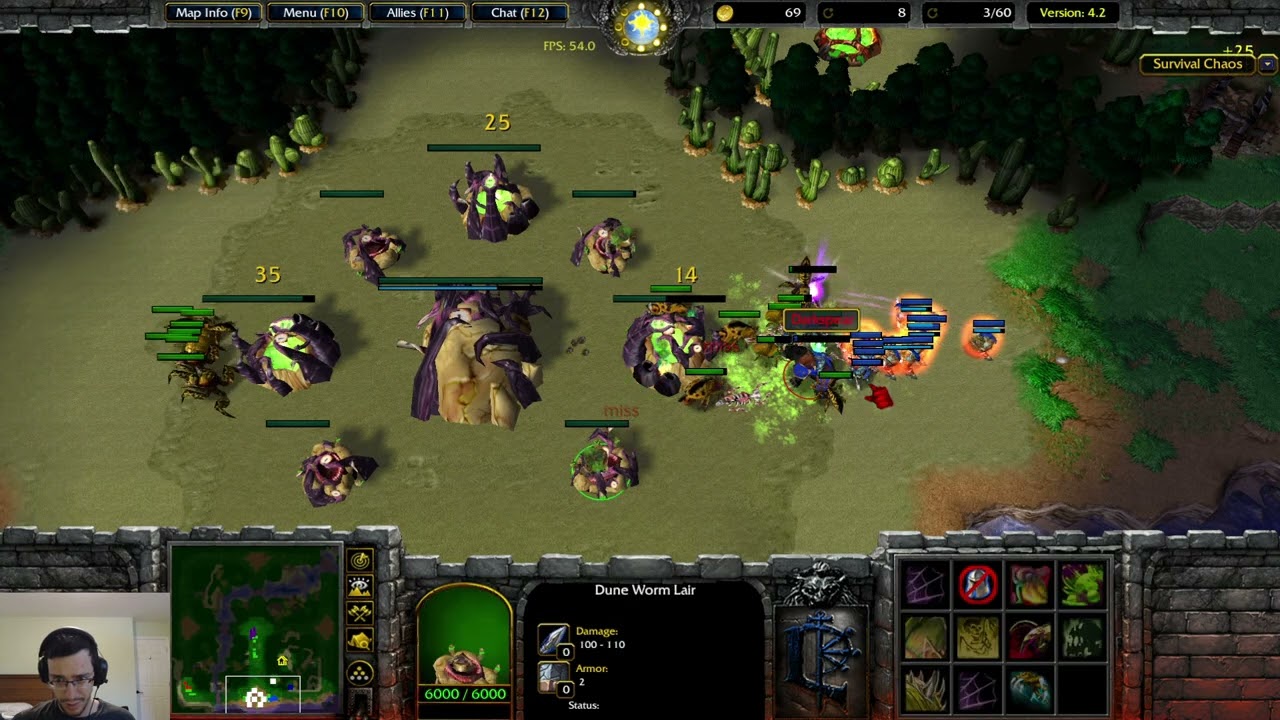 Warcraft 3 Reforged: Survival Chaos 4.2 #132 - HEAL BROTHA! (Trying Out Silithid New Race)