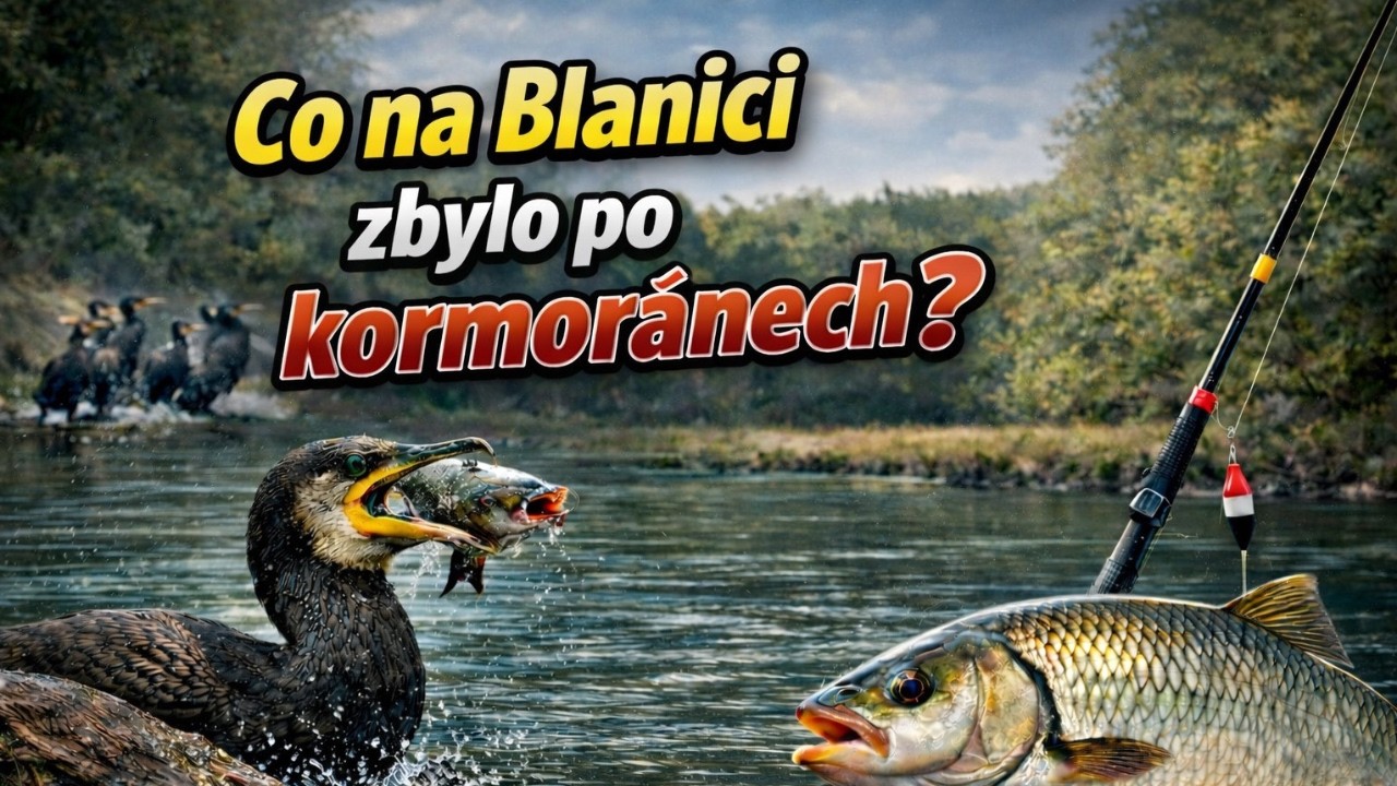 Co na řece Blanici zbylo po kormoránech? Zimní plavaná přinesla překvapivé zjištění ...