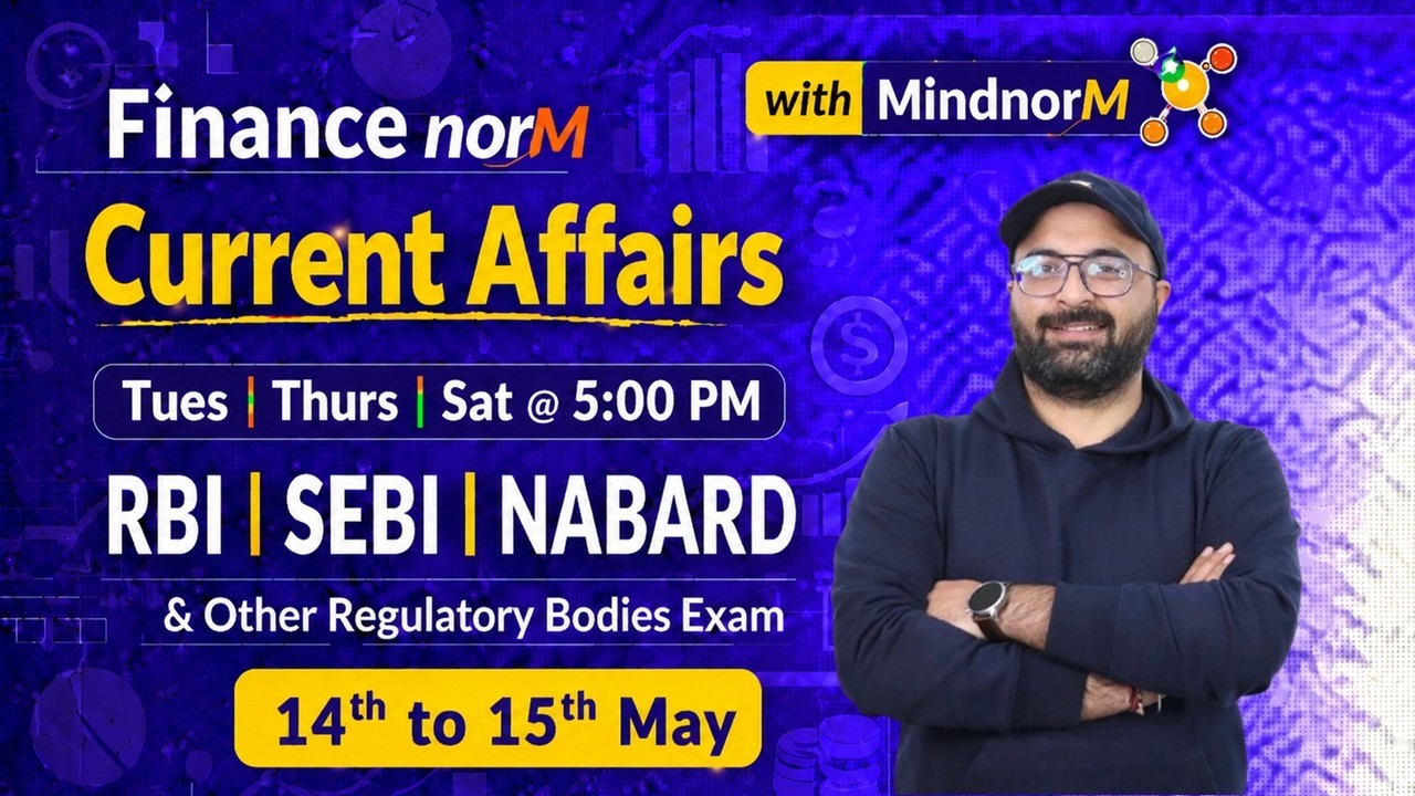 Finance Current Affairs for RBI Grade B | RBI Grade B Classes | RBI Preparation 2026 | Madhav Sir