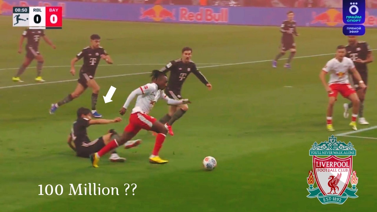 Yan Diomande All Dribble Duel VS Bayern Munchen 25/26 - Liverpool Talent Target
