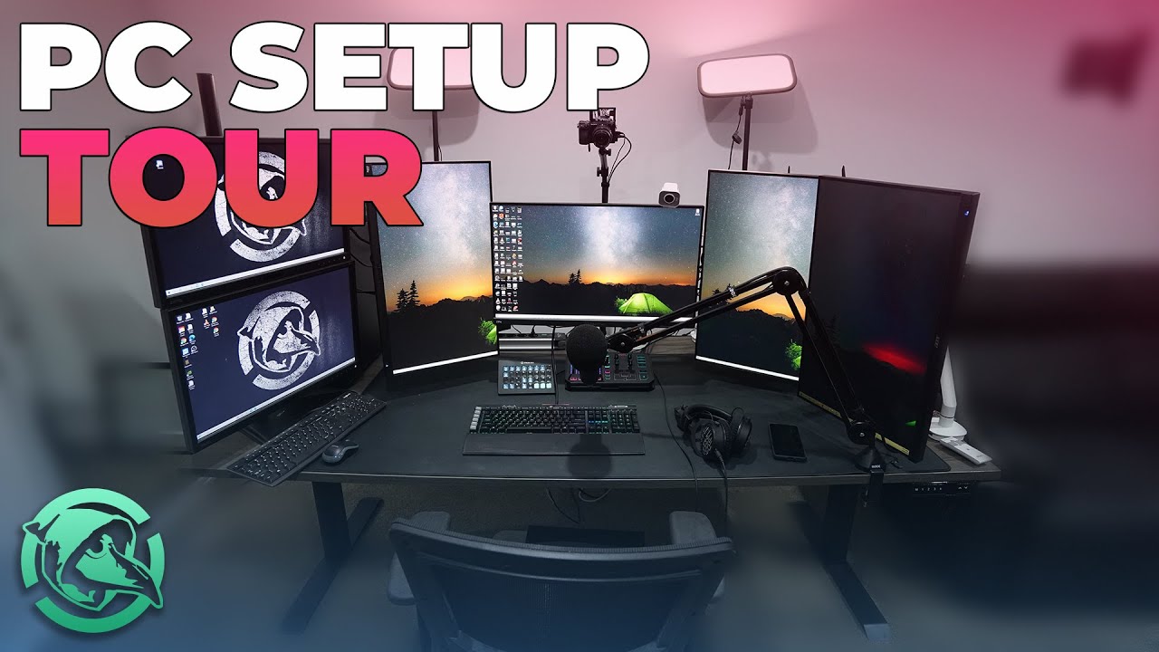 PC Setup Tour - Pestily Streaming Setup