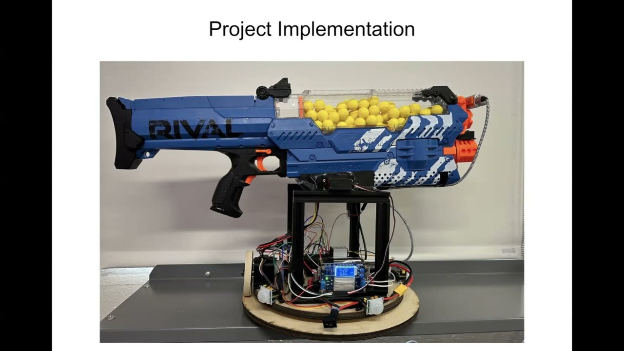 Auto Nerf Gun Turret   ECE 4960 Spring 2024