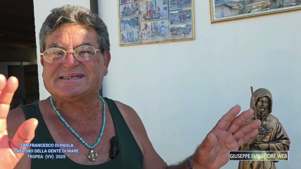 TROPEA (VV)  CELEBRA SAN FRANCESCO DI PAOLA PATRONO DELLA GENTE DI MARE