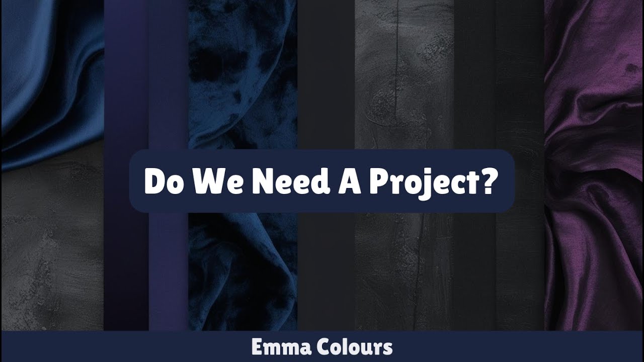 Do we need a project? An adult coloring question.