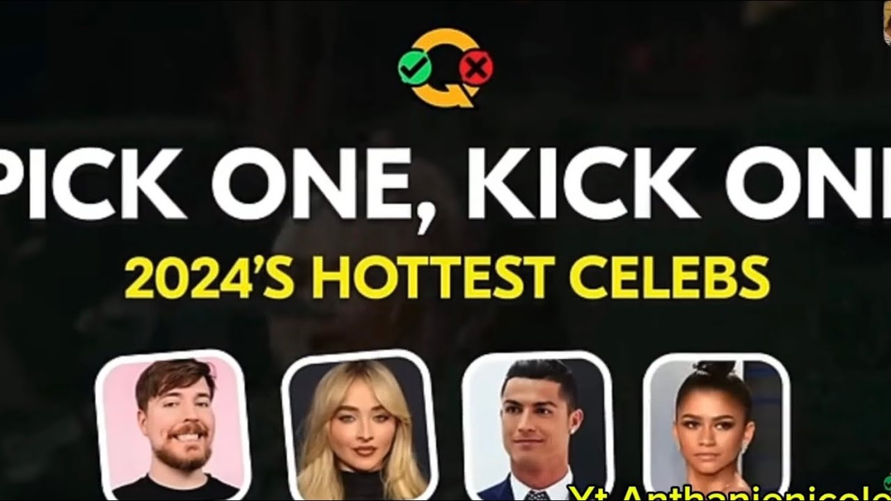 pick one kick one celebs challange 🔥#anthaniept2 #quiz #subscribe 