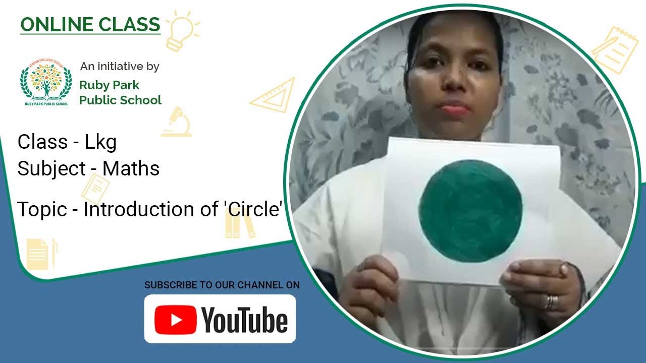 Introduction of “Circle” | Mathematics class for LKG Students | Ruby Park Public School