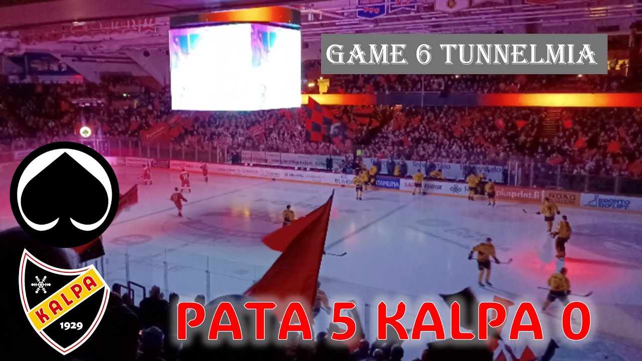 Pata MURSKAA KalPan veitsi kurkulla | Ässät-KalPa Game 6 tunnelmia