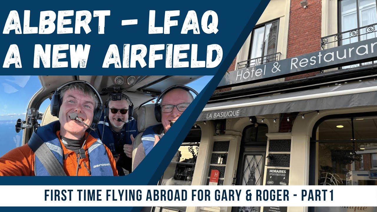 Kemble to Albert | First time flying abroad for Gary & Roger