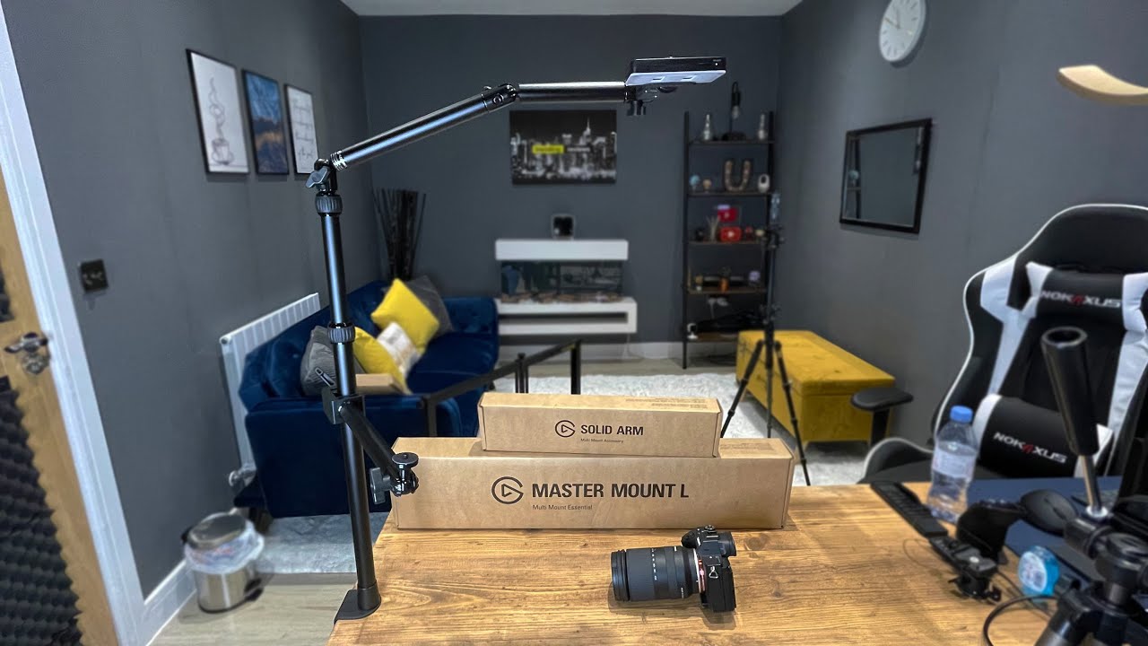 Elgato Mulit-Mount Arm for Top-Down Videos - Do they hold your camera? (No)