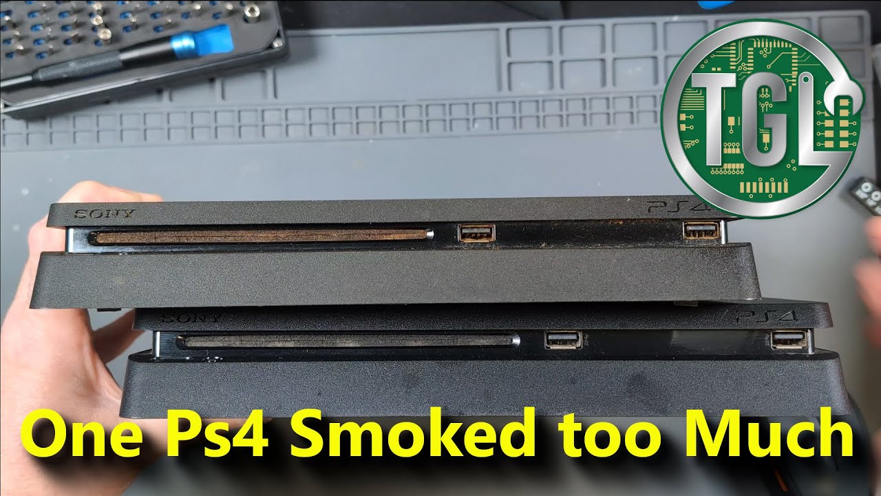 Fixing Nasty PlayStation 4 Slim's with BluRay Drive Problems
