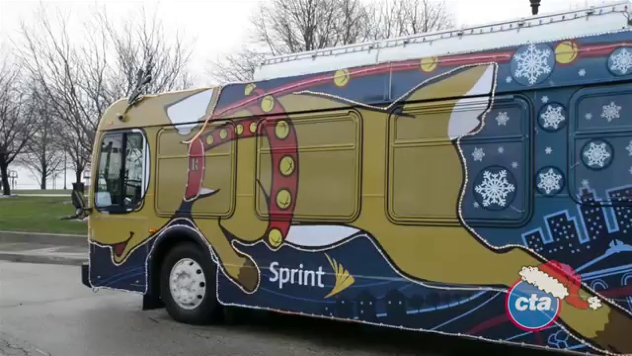 Sprint CTA Holiday Train & Bus 2015